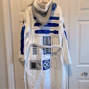 R2D2 bath robe one size